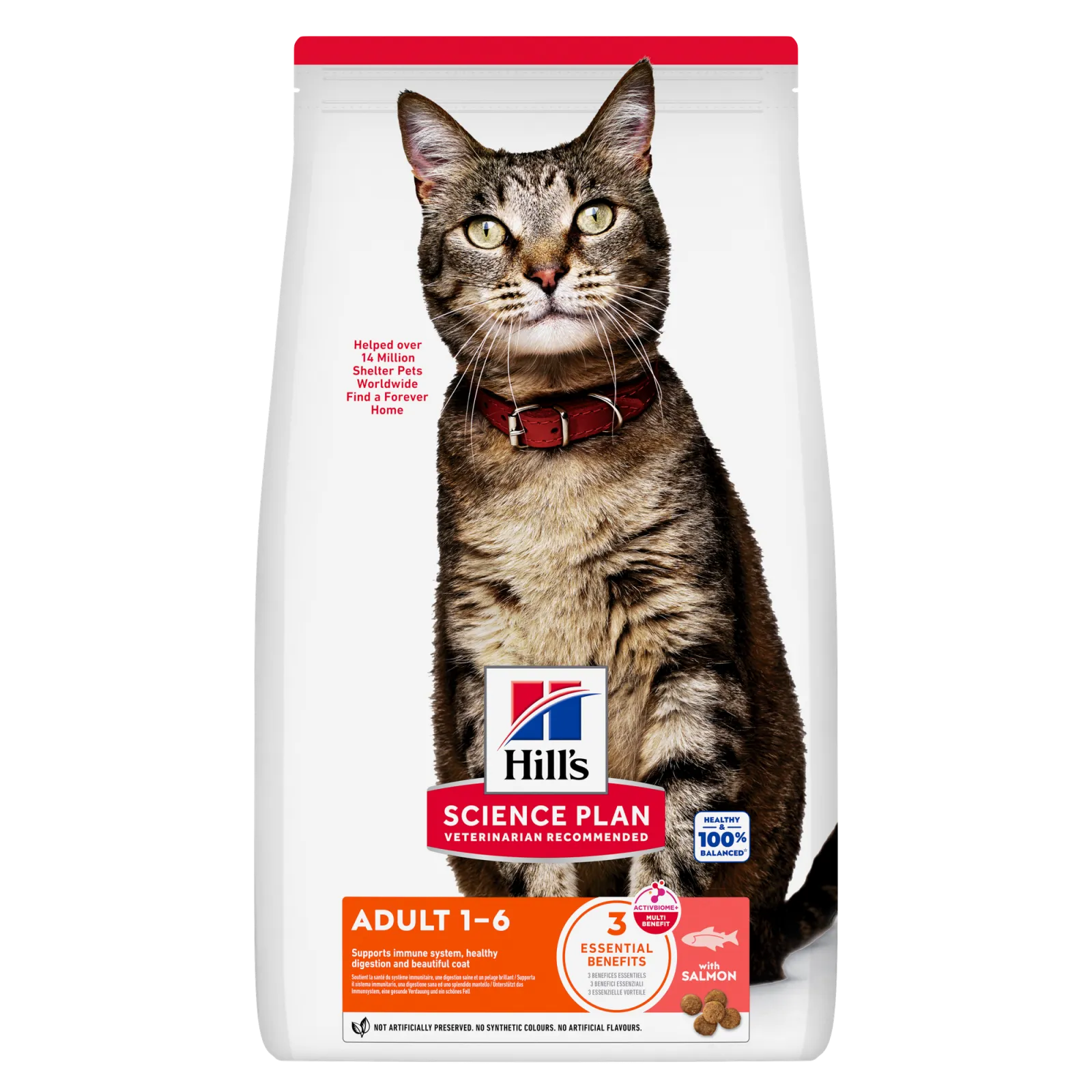 Hill’s Science Plan Adult cat food with salmon -1.5KG