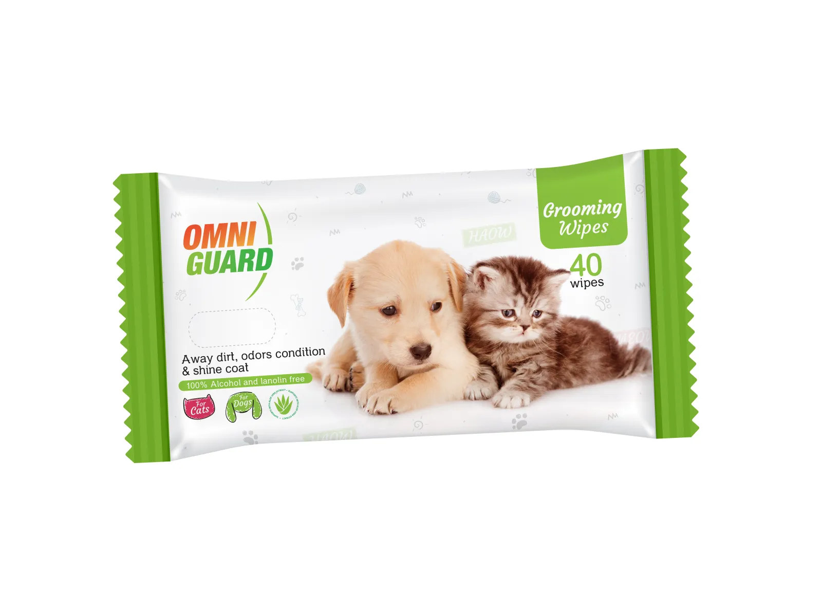 OmniGuard Skin Care Wipes - 40 wipes