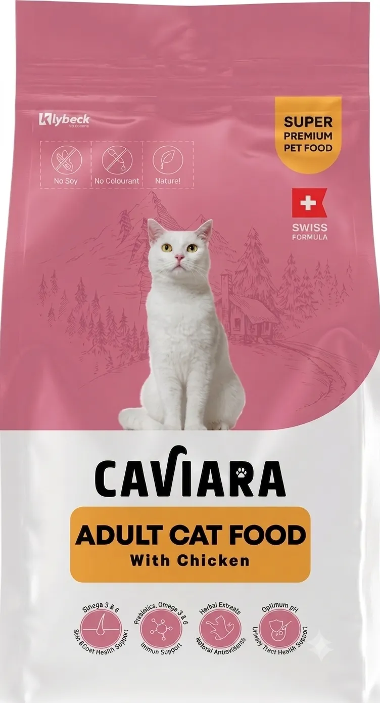 CAVIARA Adult Cat food with Chicken 1.5KG