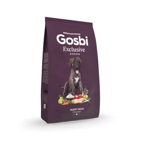 Gosbi Exclusive Dog Puppy Maxi Chicken 3KG