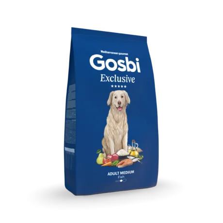 Gosbi Exclusive Dog Adult Medium Fish 3KG
