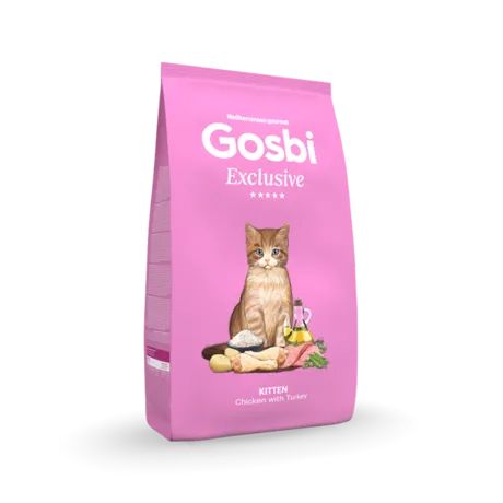 Gosbi Exclusive Kitten with Chicken & Turkey 400gm