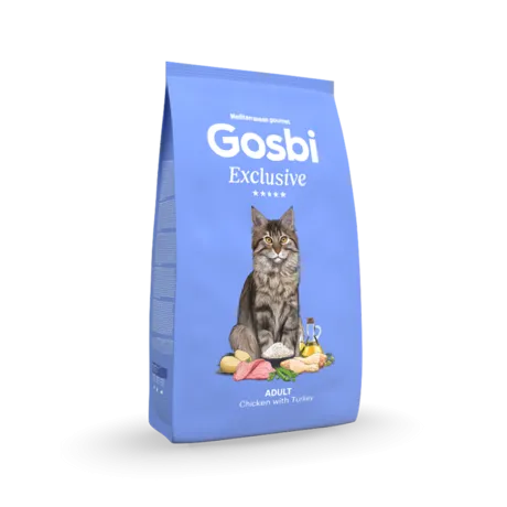 Gosbi Exclusive Cat Adult Whit Chicken & Turkey 6KG