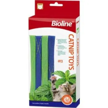 Bioline Catnip Toys for Cats - 4 PCs