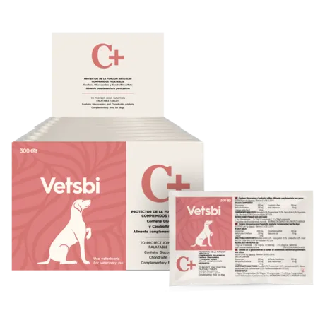 Vetsbi C+ - Palatable Tablets for Joint Function Support in Dogs_10 Tablets)