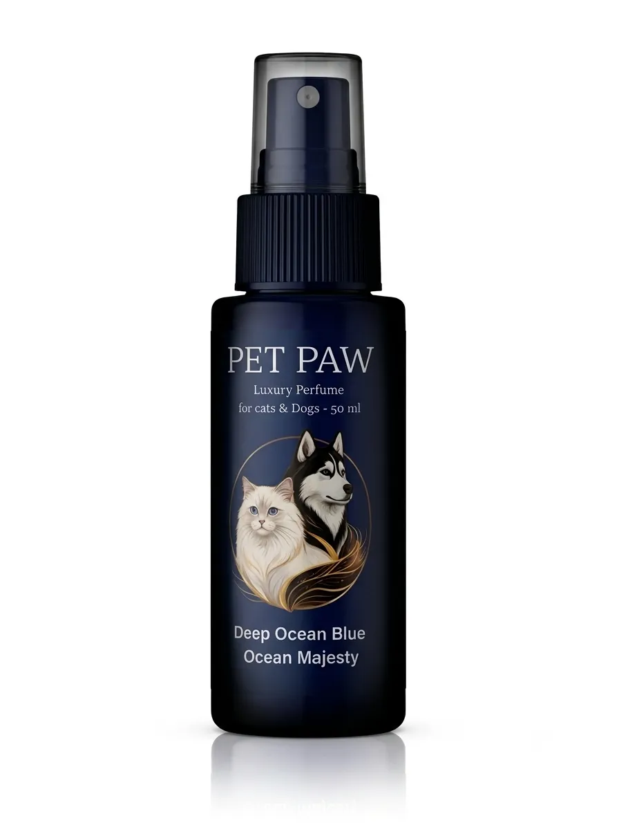 PET PAW Perfume Deep ocean Blue ocean Majesty For Cat &Dog 50ml