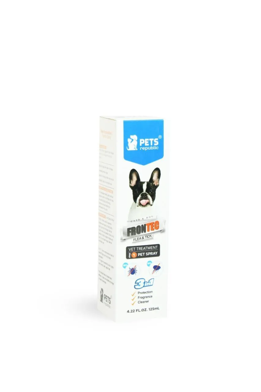 Pets Republic FRONTEC Flea & Tick Spray 125ml