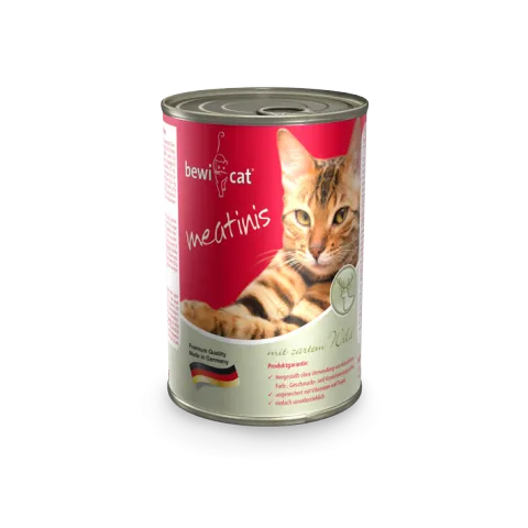 Bewi Cat Wet Food with Venison - 400gm