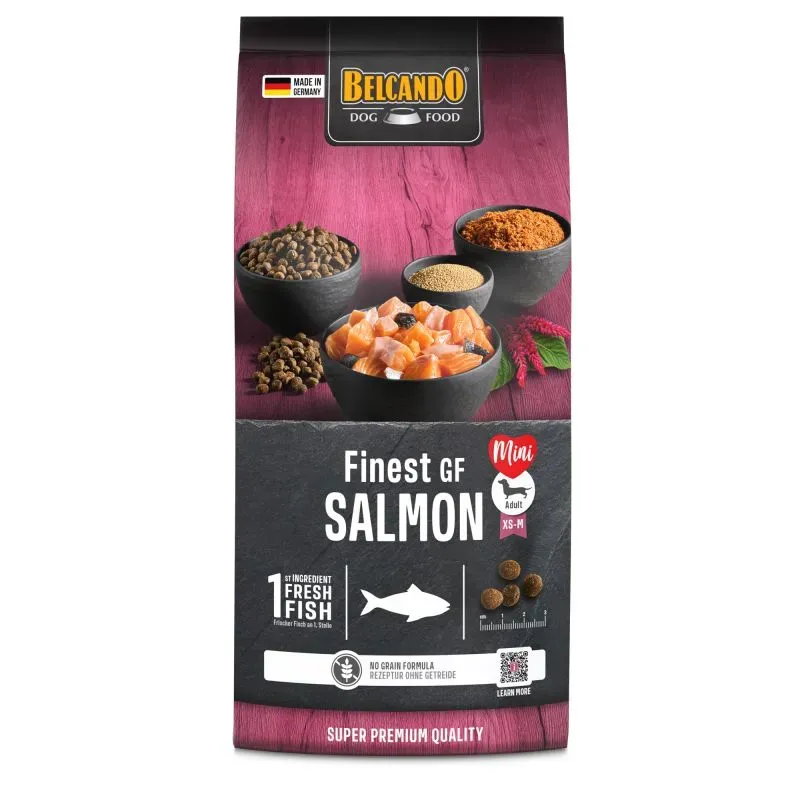 BELCANDO Finest Grain Free Salmon For Small and Medium Breeds 12.5 KG
