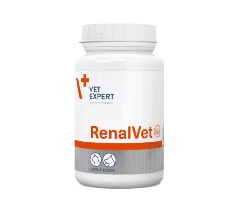 VET EXPERT RENALVET  For Dog & Cat -60 twist off capsules