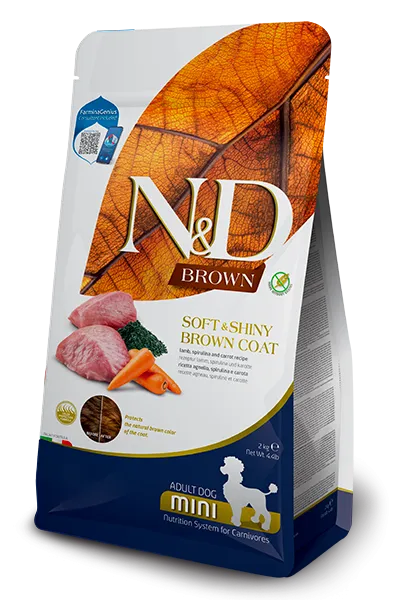 Farmina N&D BROWN for mini Breeds - 2KG