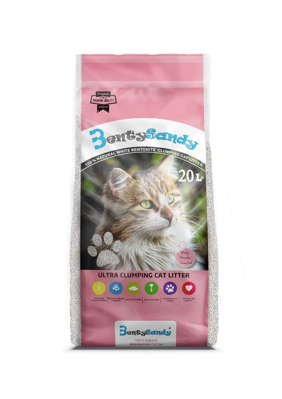 رمل قطط قطط BentySandy 20 لتر