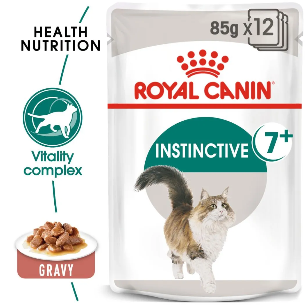 Royal Canin Instinctive+7 (In Gravy) 85 gm