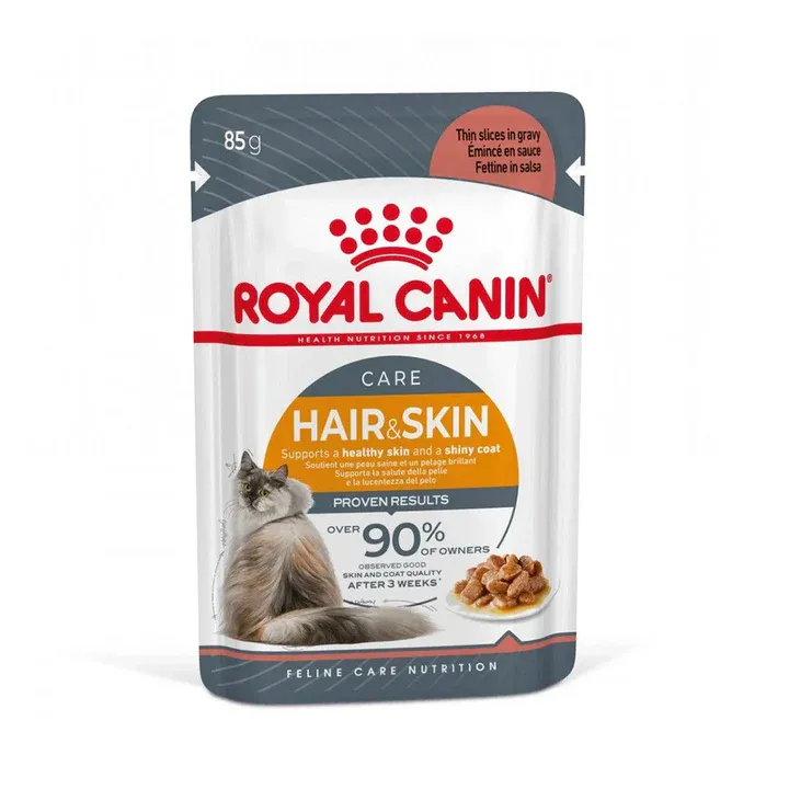 Royal Canin  Hair&Skin Care (In Gravy) 85 gm
