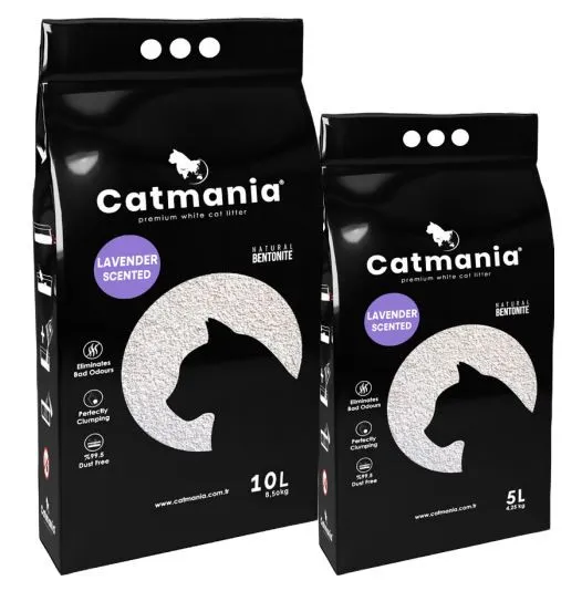 Catmania Lavender Scented Cat Litter - 5L