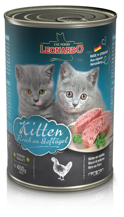 LEONARDO Wet Food for Kittens 400 gm