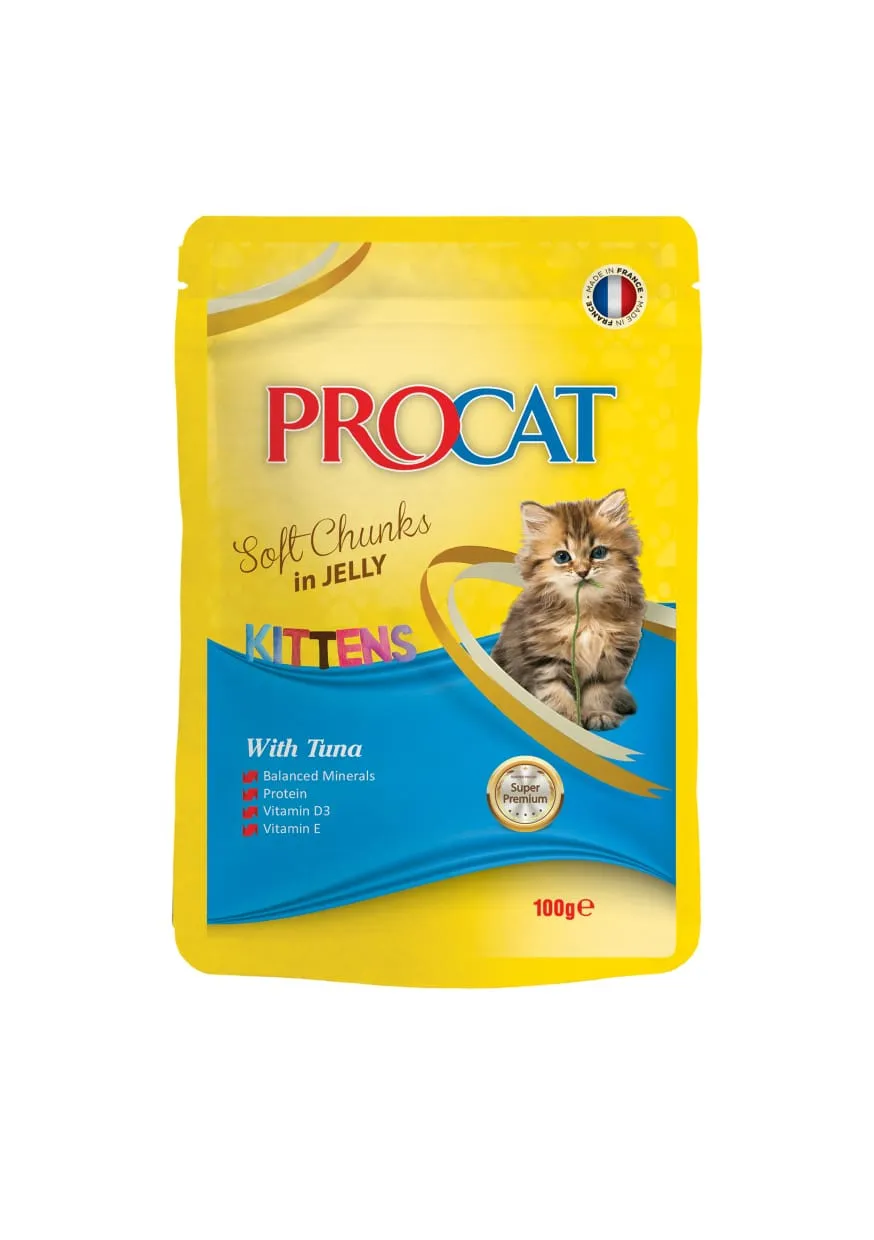 PRO CAT Kitten Pouch with Tuna 100 gm