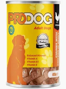 PRO DOG Chunks In Gravy With Chicken 415 gm