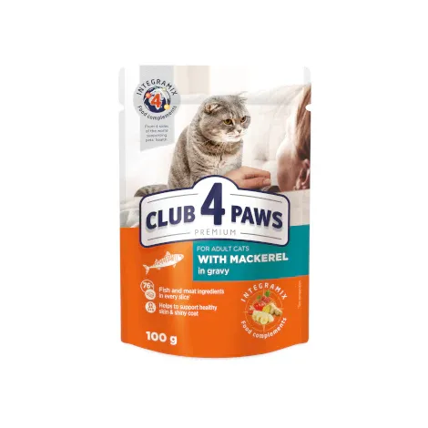 طعام رطب CLUB 4 PAWS 85 جرام