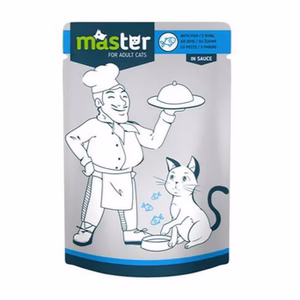 Master Cat Wet Food FISH in Sauce Pouch 80gm