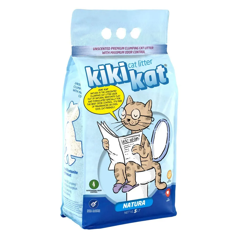 Kiki Kat Natural Clumping Cat Litter 10L