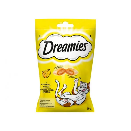 Dreamies Adult Cat Treats with Cheese 60 gm