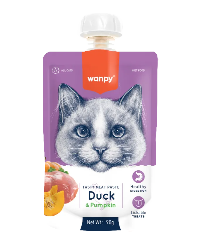 Wanpy Tasty DUCK & PUMPKIN - 90gm