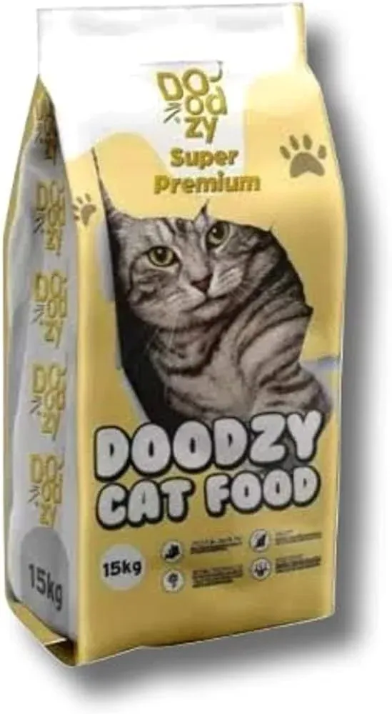 Doodzy Super Premium Dry Food for Adult Cat - 15KG