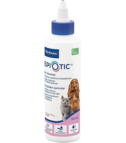 Virbac EPIOTIC Ear Cleanser For Dogs and Cats - 125ml