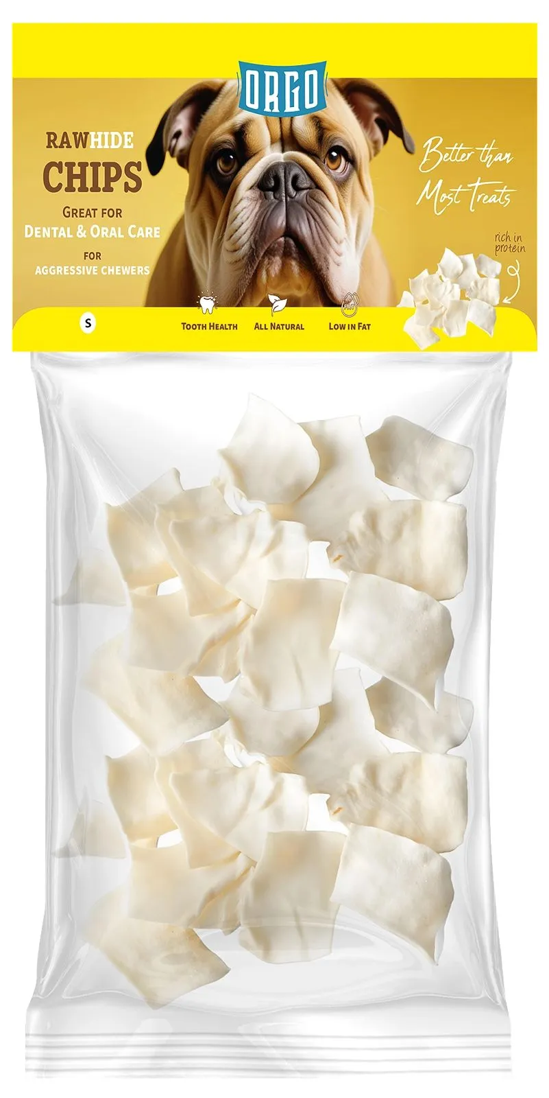 Orgo Rawhide CHIPS - Small
