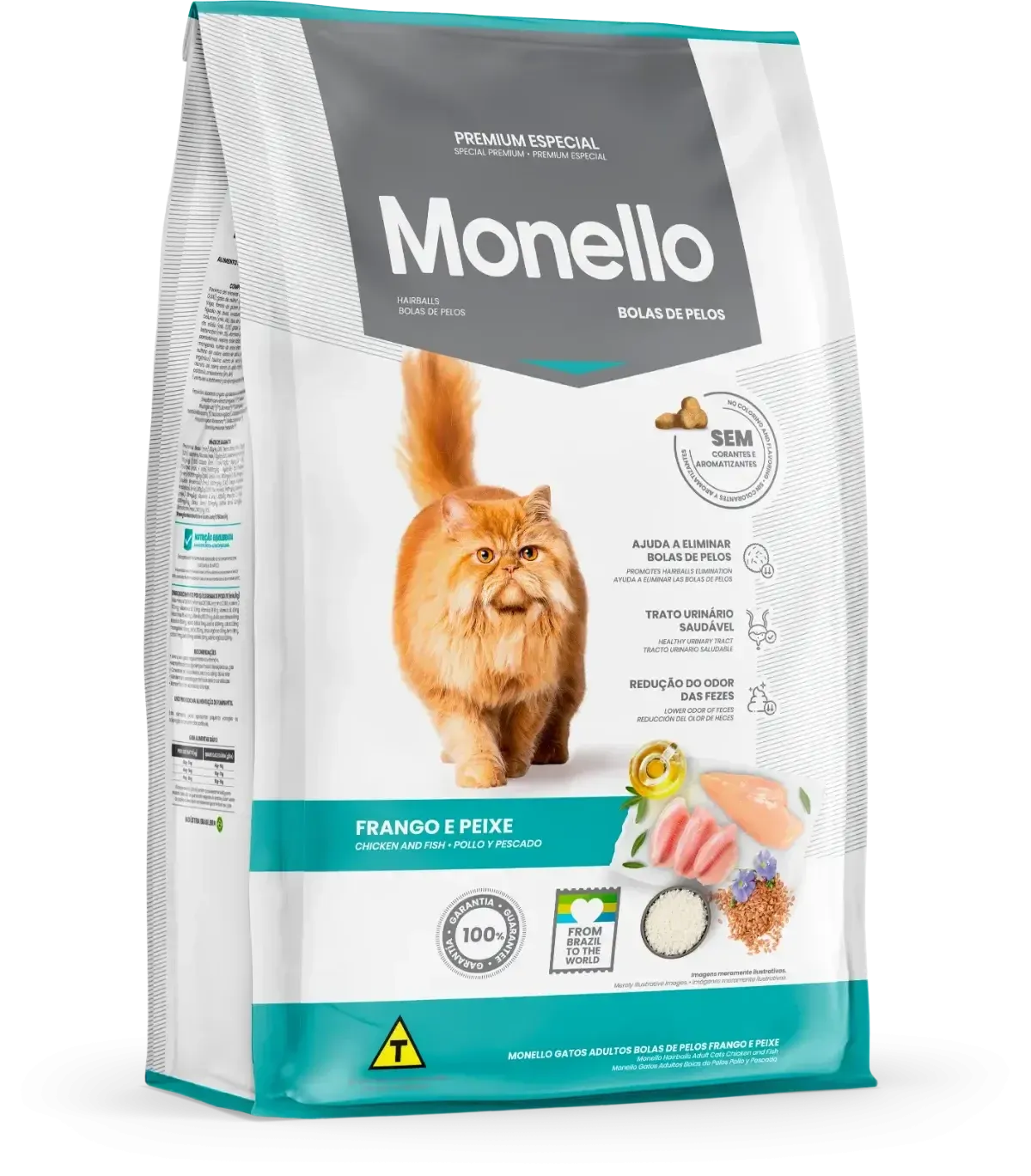 Monello Cat HAIRBALL Control for Adult Cats - 1KG