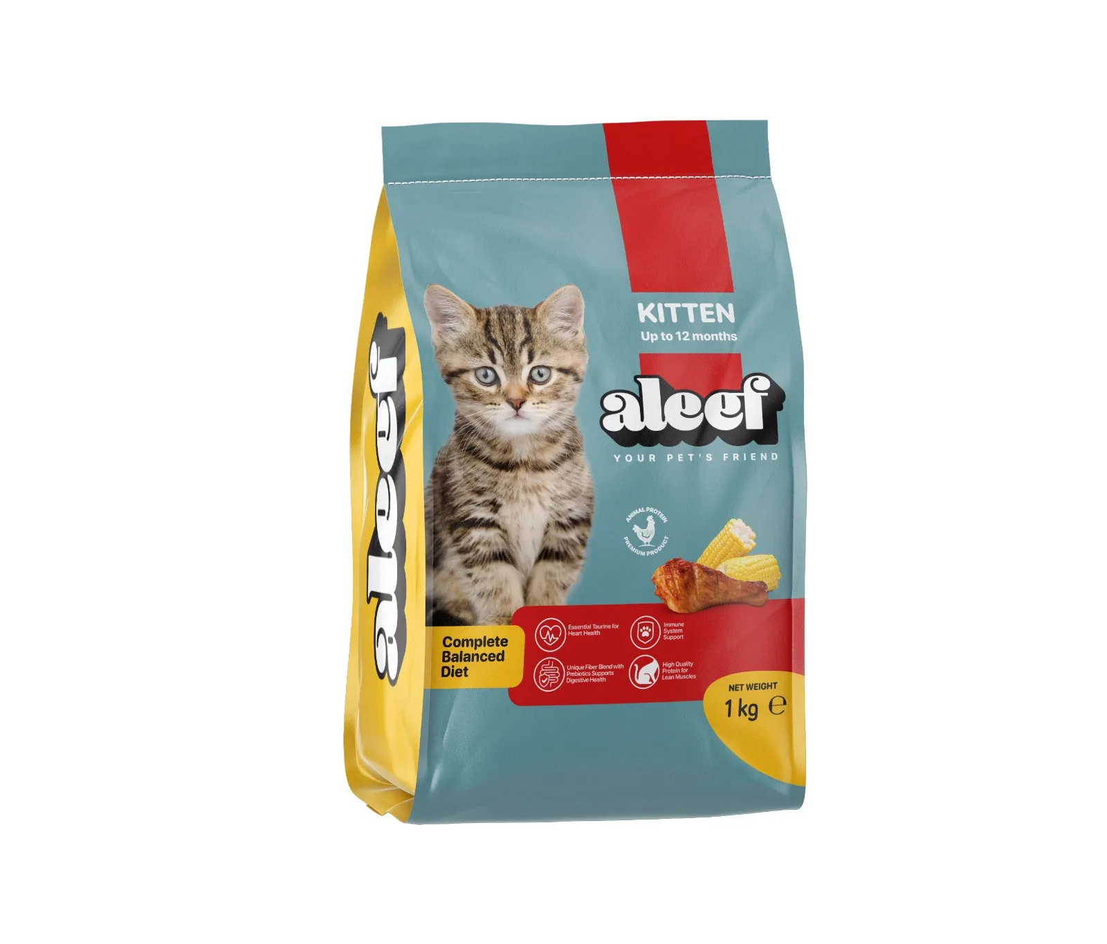 aleef Dry Food For Kittens 1 KG