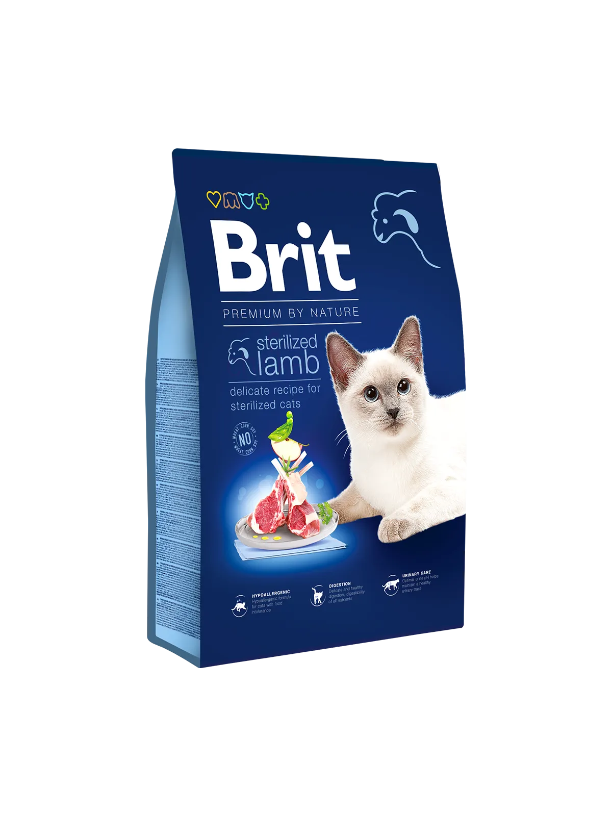 Brit Premium by Nature Cat Sterilized LAMB - 300gm