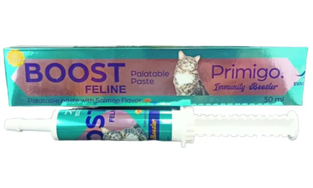 Primigo Immunity Booster Boost Feline Palatable Paste With Salmon Flavor For Cats - 30ml