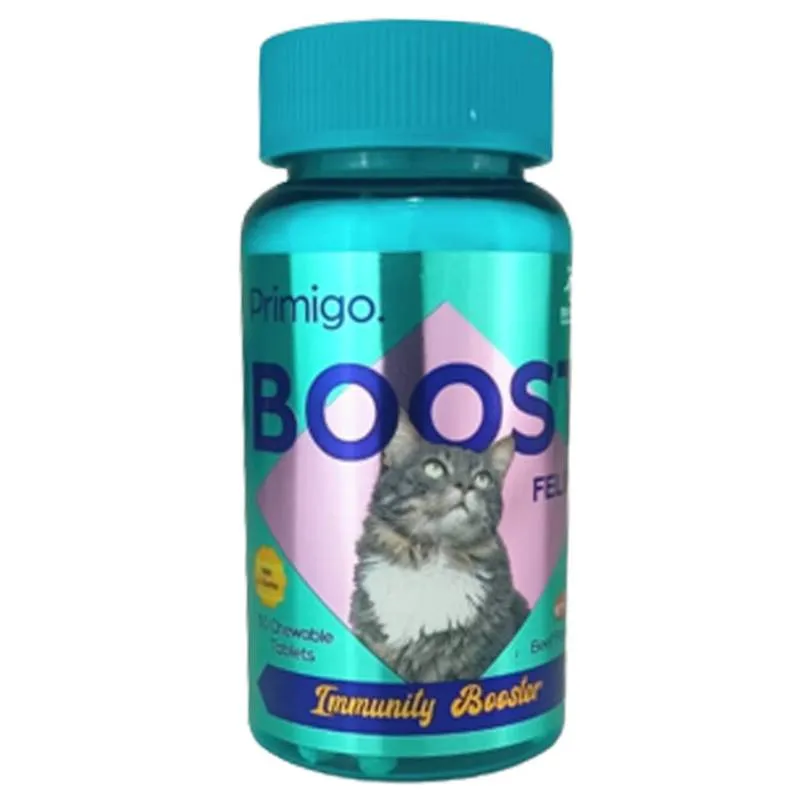 Primigo Boost Feline Immunity Booster With Beef Flavor For Cats - 30 Tablets