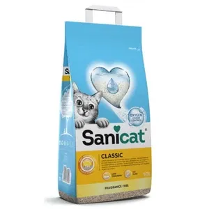 Sanicat Classic Non Clumping Fregnance Free Cat Litter - 5L