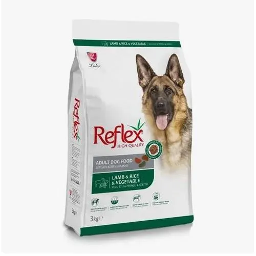 REFLEX Dog Adult with Lamb & Rice &  Vegetables - 3KG