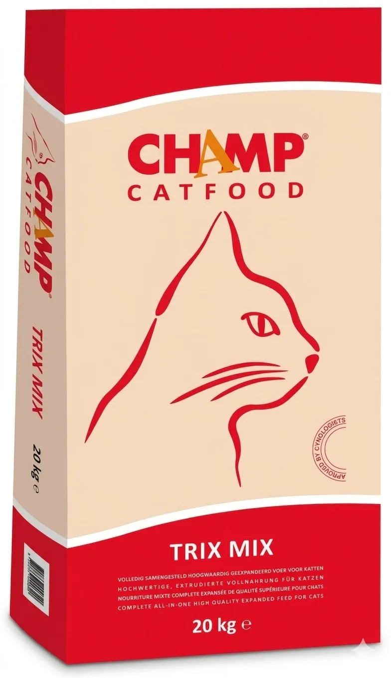 Champ Trix Mix Dry Cat Food for Adult Cats – 20kg