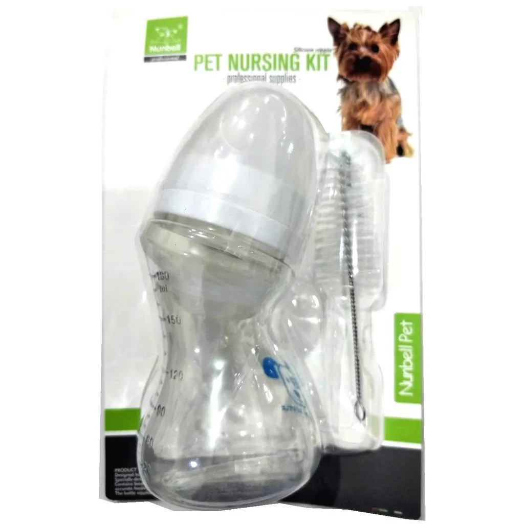 Nunbell Nursing Kit for Baby Dogs and Cats - 180ml