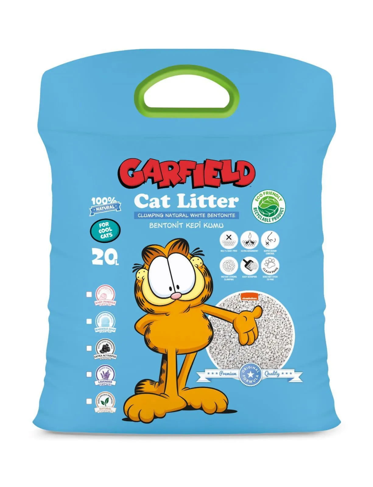 رمل قطط قطط Garfield 20 لتر