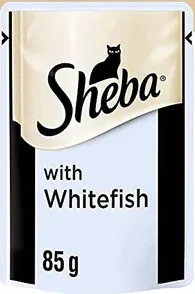 Sheba Cat Wet Food in Jelly with WHITEFISH 85gm