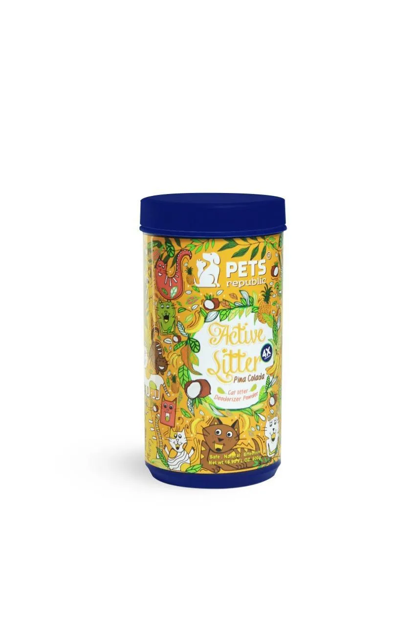 Pets Republic Cat Litter Deodorizer Powder Pina Colada 500ml