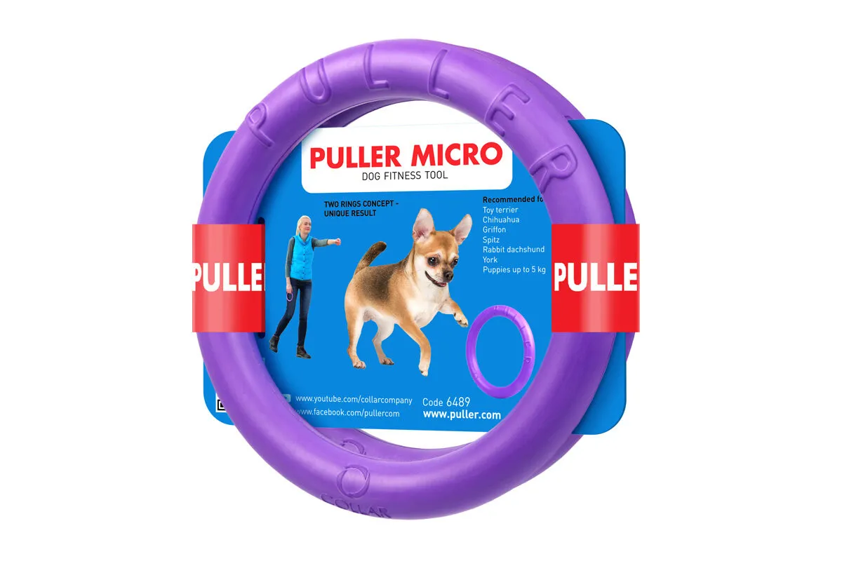 PULLER Micro 12.5 cm - Dog fitness tool for miniature breeds