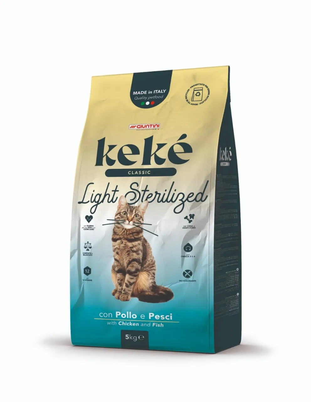 Keke Classic Light Sterilised for Adult Cats 5 KG