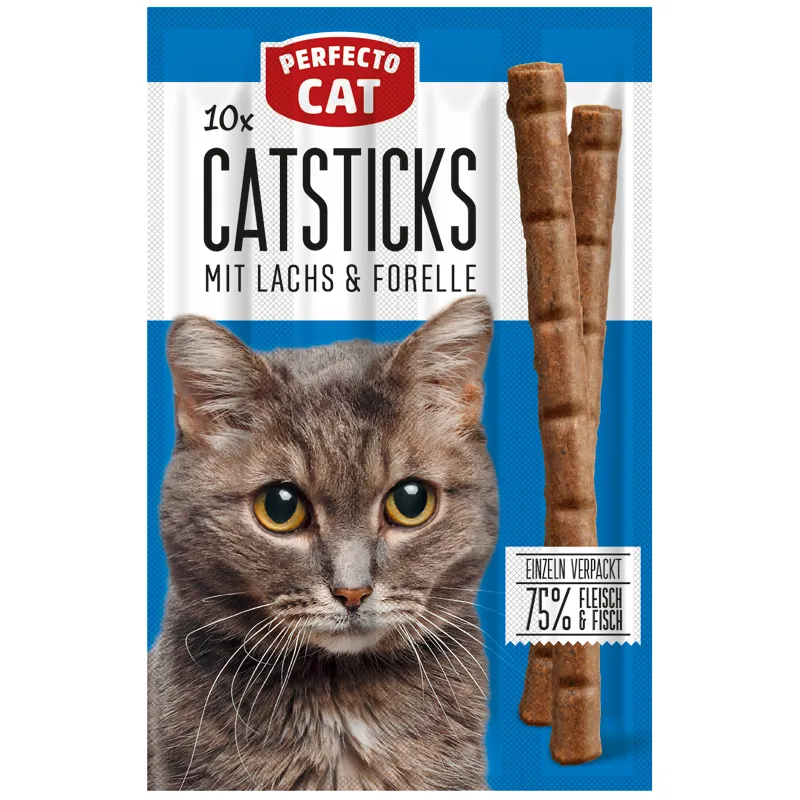 Perfecto Cat 10 Sticks - Salmon and Trout 50gm