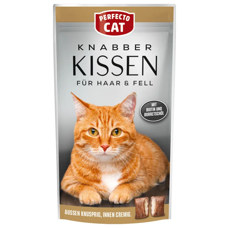 Perfecto Cat Fine Nibble Pillow Hair & Fur -50 gm