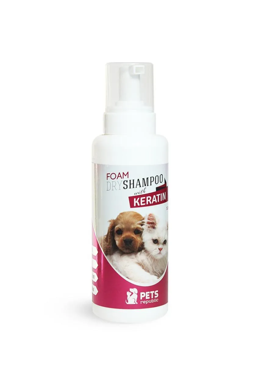 Pets Republic Foam Shampoo With Keratin 520 ml