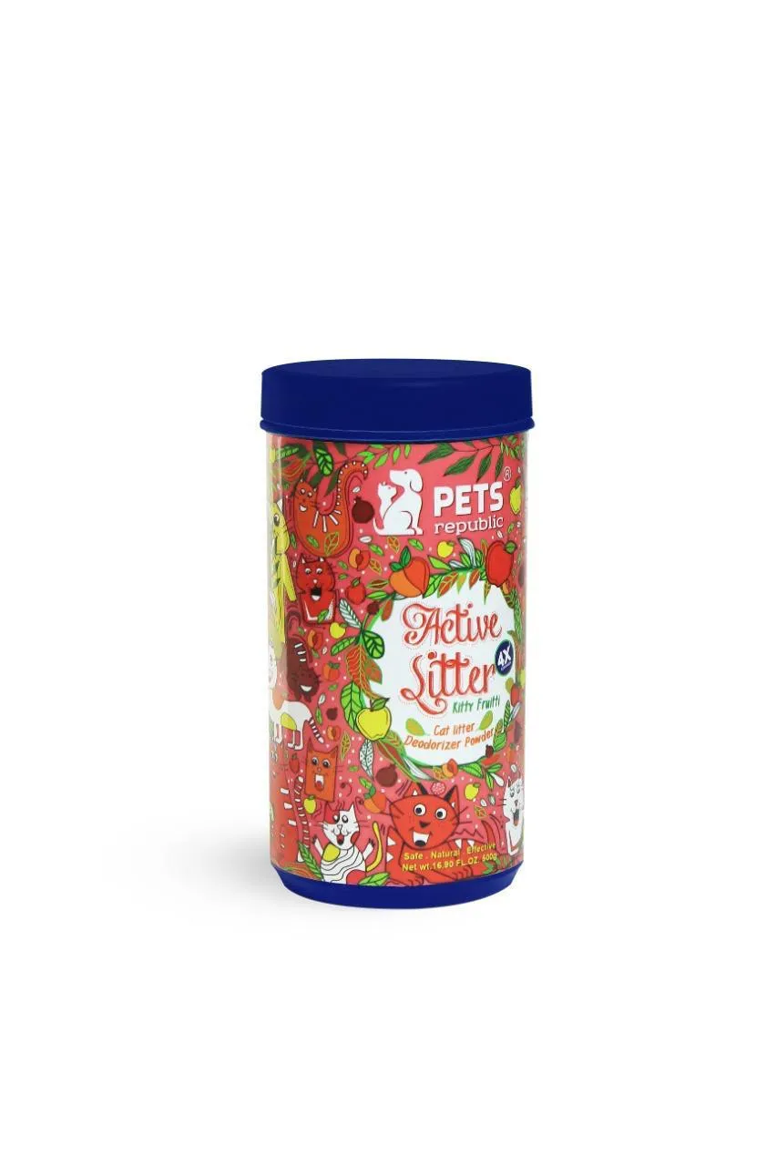 Pets Republic Cat Litter Deodorizer Powder Kitty Fruity 500ml