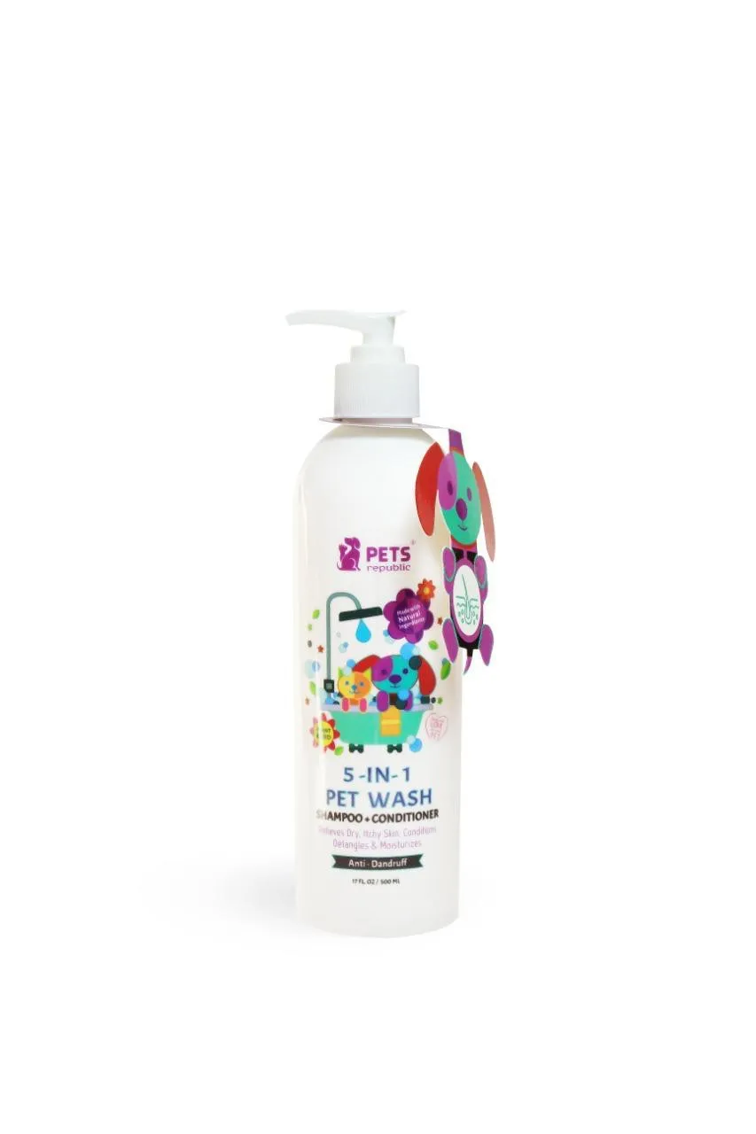 Pets Republic Shampoo 5 in 1 - Pink
