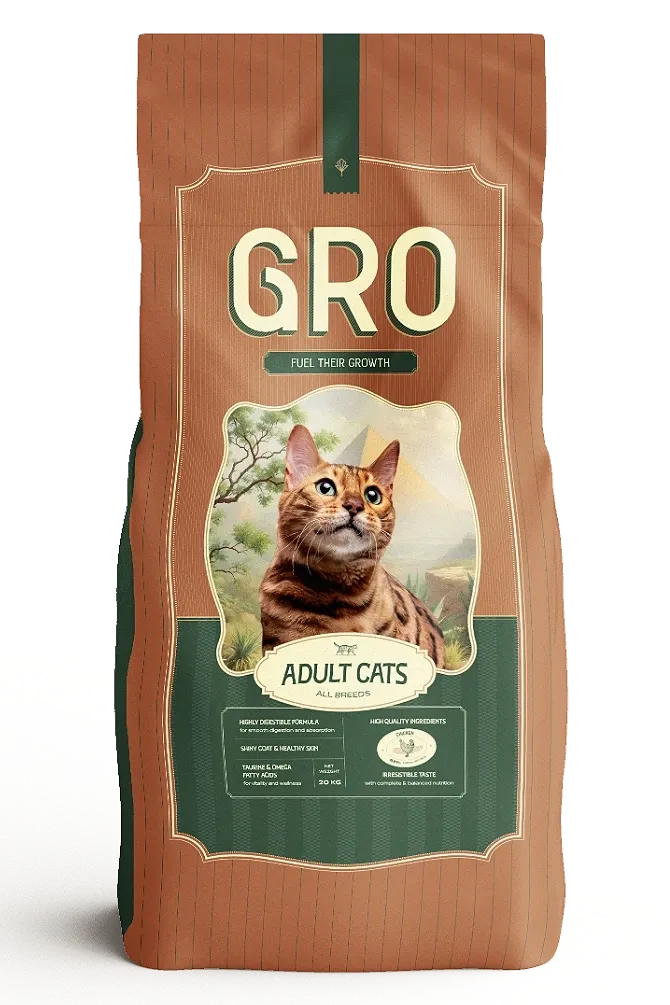 طعام جاف GRO دجاج 20 كيلو